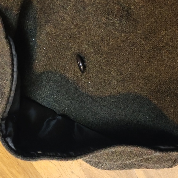 GAP 100% brown wool waist length jacket - Picture 8 of 11